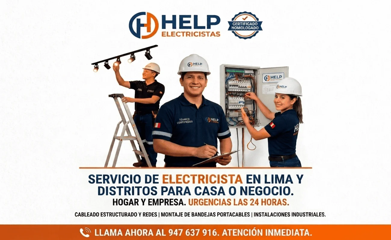 electricista lima servicio a domicilio