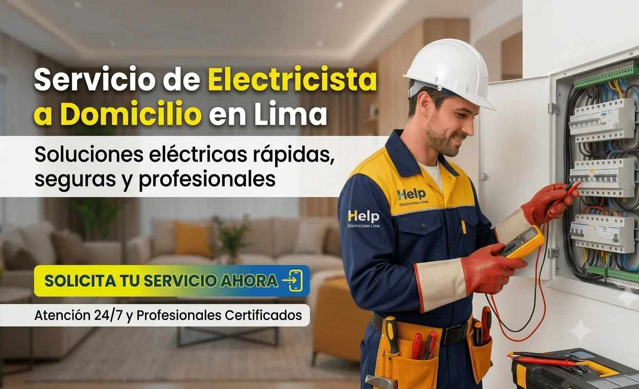 servicio electricista a domicilio lima